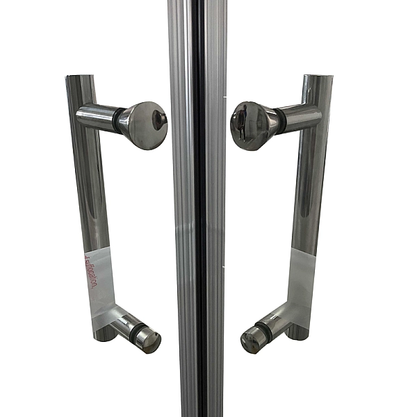 Душова кабіна без піддону Koer SR SC03-90x90x200-TR-02 прозоре скло Easy Clean 6мм SS Color (KR5680) - Фото - 4