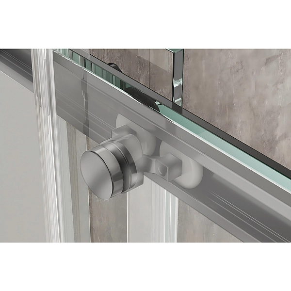 Душова кабіна без піддону Koer SR SC03-90x90x200-TR-02 прозоре скло Easy Clean 6мм SS Color (KR5680) - Фото - 7