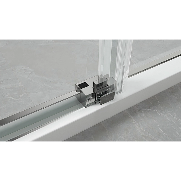 Душова кабіна без піддону Koer SR SC03-90x90x200-TR-02 прозоре скло Easy Clean 6мм SS Color (KR5680) - Фото - 10