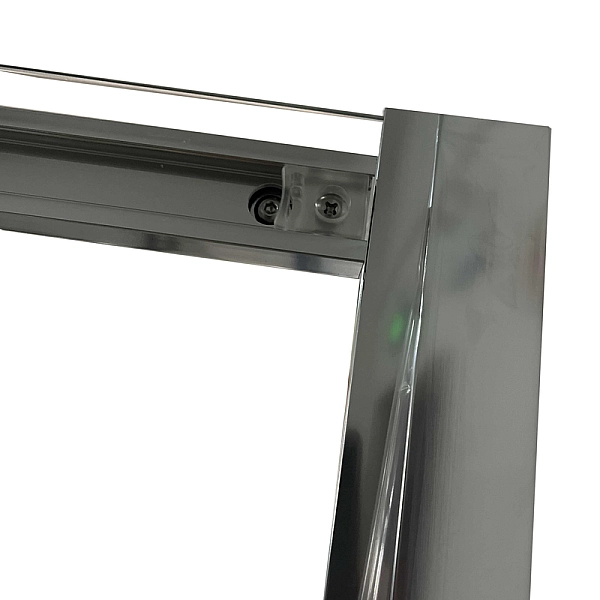 Душова кабіна без піддону Koer SR SC03-90x90x200-TR-02 прозоре скло Easy Clean 6мм SS Color (KR5680) - Фото - 6