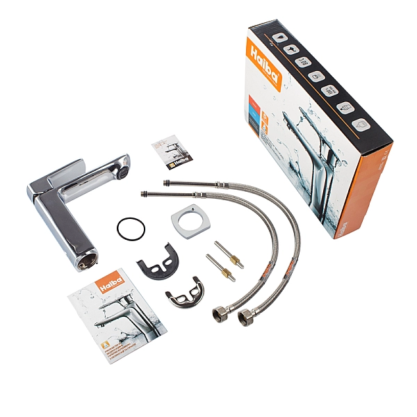 Змішувач для умивальника Haiba Oscar 001 (HB0938) - Фото - 3