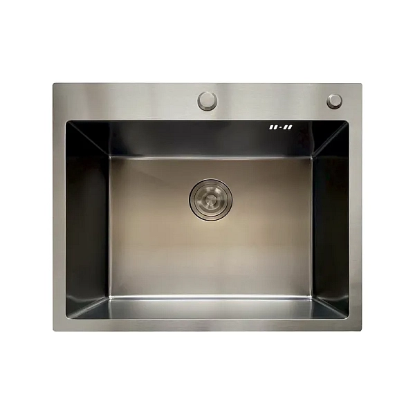 Мийка Mixxus MH6050 Micro Decor Graphite (3.0/0.8) з нерж. сталі (колір графіт) (MI8221)