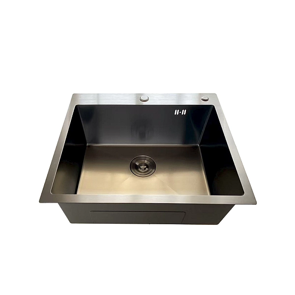 Мийка Mixxus MH6050 Micro Decor Graphite (3.0/0.8) з нерж. сталі (колір графіт) (MI8221) - Фото - 3