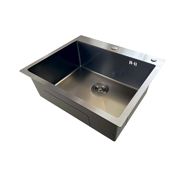 Мийка Mixxus MH6050 Micro Decor Graphite (3.0/0.8) з нерж. сталі (колір графіт) (MI8221) - Фото - 2