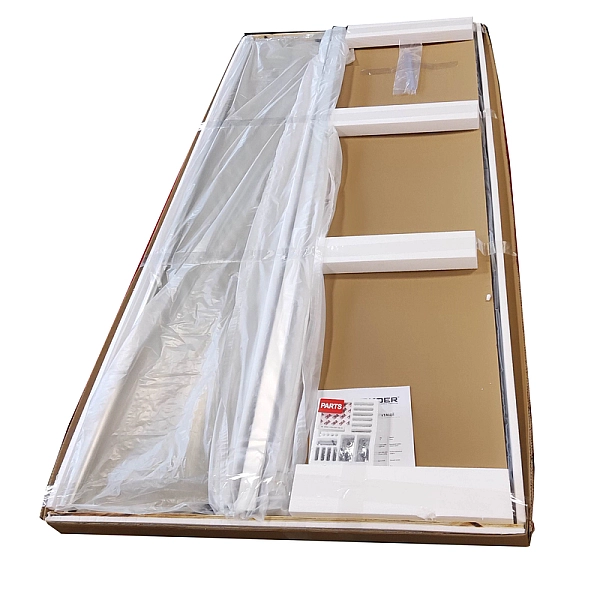 Душова перегородка Koer SR SP03-120x200-TR-01 Walk-In прозоре скло Easy Clean 8мм, хром (KR5398) - Фото - 36