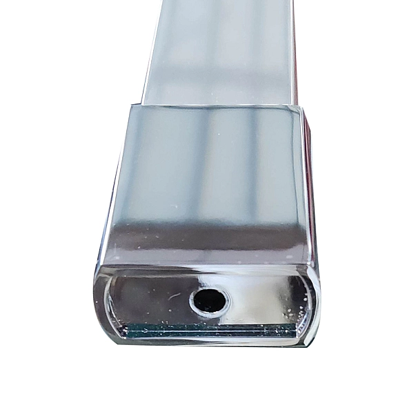 Душова перегородка Koer SR SP03-120x200-TR-01 Walk-In прозоре скло Easy Clean 8мм, хром (KR5398) - Фото - 12