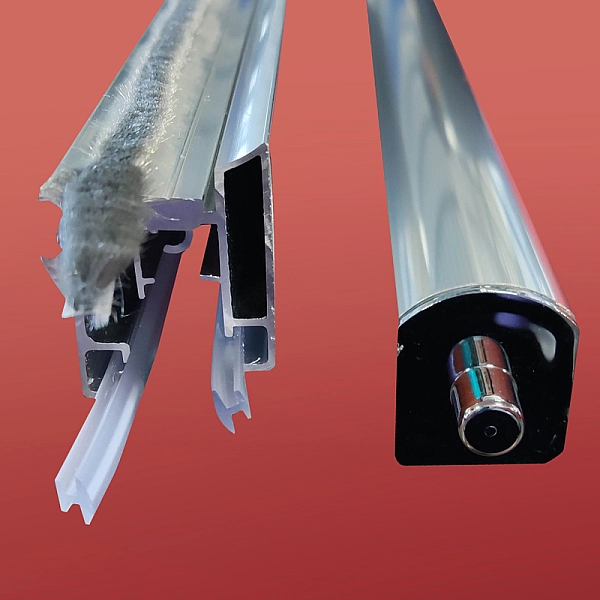 Душова перегородка Koer SR SP03-120x200-TR-01 Walk-In прозоре скло Easy Clean 8мм, хром (KR5398) - Фото - 26