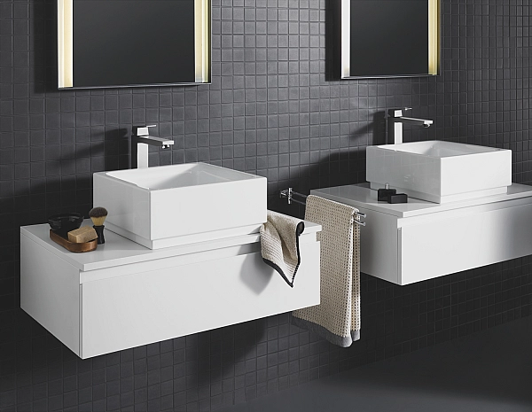 Змішувач на стільницю для раковини XL-розміру Grohe Eurocube (23406000) - Фото - 6