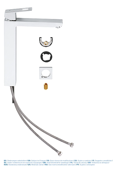 Змішувач на стільницю для раковини XL-розміру Grohe Eurocube (23406000) - Фото - 5