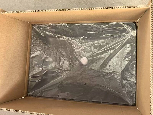 Раковина накладна Mixxus Premium QUADRO-0108 GRAY 550x390x145mm (MP6652) - Фото - 6