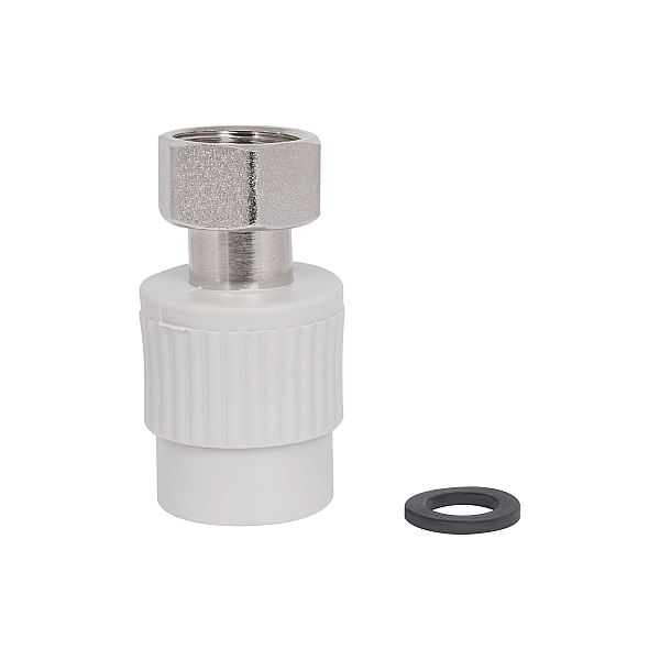 Муфта PPR Thermo Alliance з накидною гайкою 20х1/2" - Фото - 4