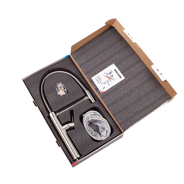 Змішувач для кухні Mixxus Premium Spark 017 SS COLOR (MI6971) - Фото - 5