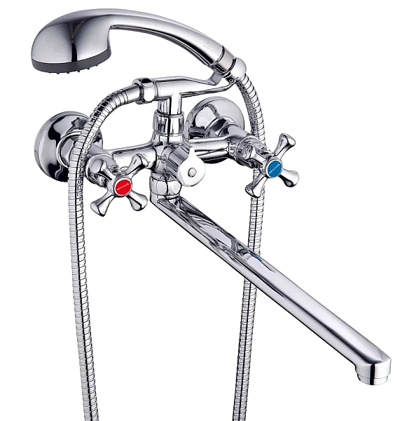 Змішувач для ванни Mixxus DMT7-B827 (плоский вилив) (MI6440)