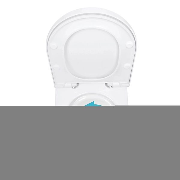 Готовое решение Qtap для ванной комнаты: подвесной унитаз Robin ML Ultra Quiet 520x365x365 + комплект инсталляции Standard (круглая кнопка White) - Фото - 6