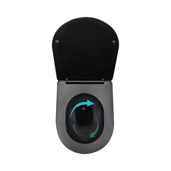 Готовое решение Qtap для ванной комнаты: подвесной унитаз Taurus Ultra Quiet 515x360x350 + комплект инсталляции Standard (линейная кнопка Chrome) - Фото - 6