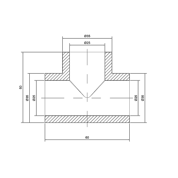 Тройник PPR Thermo Alliance 25 - Фото - 2