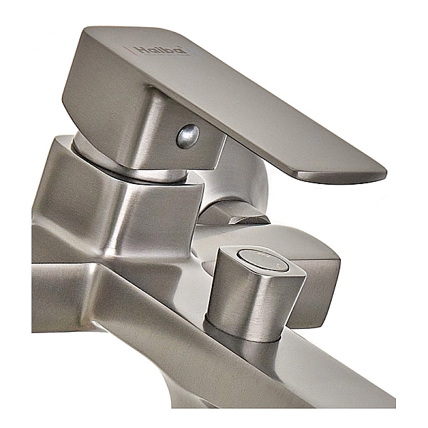 Змішувач для ванної кімнати Haiba Kubus 009 Euro Graphite (HB4007) - Фото - 2