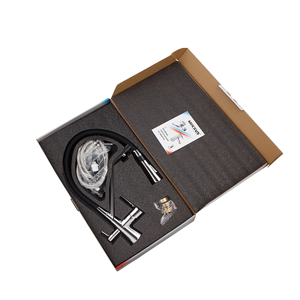 Змішувач для кухні Mixxus Premium Magnet 021 REFL.BLACK (MI6973) - Фото - 3