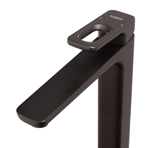 Змішувач для умивальника високий Koer KB-11031-05 (KR5434) - Фото - 4