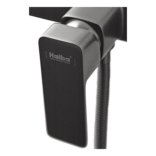 Змішувач для душу Haiba Kubus 003 Graphite (HB4004) - Фото - 4