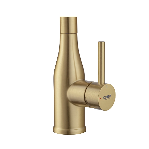 Змішувач для кухні Koer KI-70026-12 з білим силіконовим виливом (KR5212) - Фото - 8