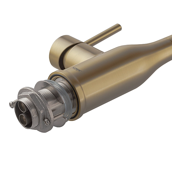 Змішувач для кухні Koer KI-70026-12 з білим силіконовим виливом (KR5212) - Фото - 7