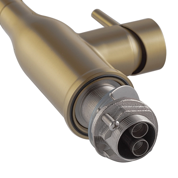 Змішувач для кухні Koer KI-70026-12 з білим силіконовим виливом (KR5212) - Фото - 4