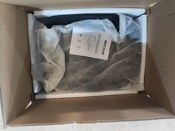 Раковина накладна Mixxus Premium BEVEL-0103 BLACK 510х370х120mm (MP6520) - Фото - 5