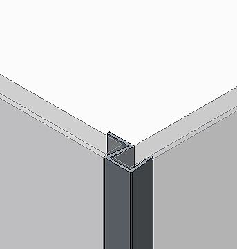 Бічна стінка до кабіни Koer SR SW04-90x200-TR-07 прозоре скло Easy Clean 10мм, графіт (KR5391) - Фото - 17