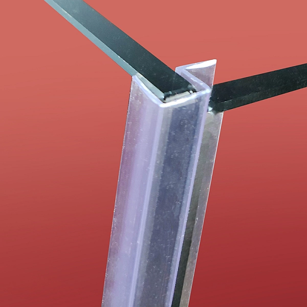 Бічна стінка до кабіни Koer SR SW04-90x200-TR-07 прозоре скло Easy Clean 10мм, графіт (KR5391) - Фото - 16