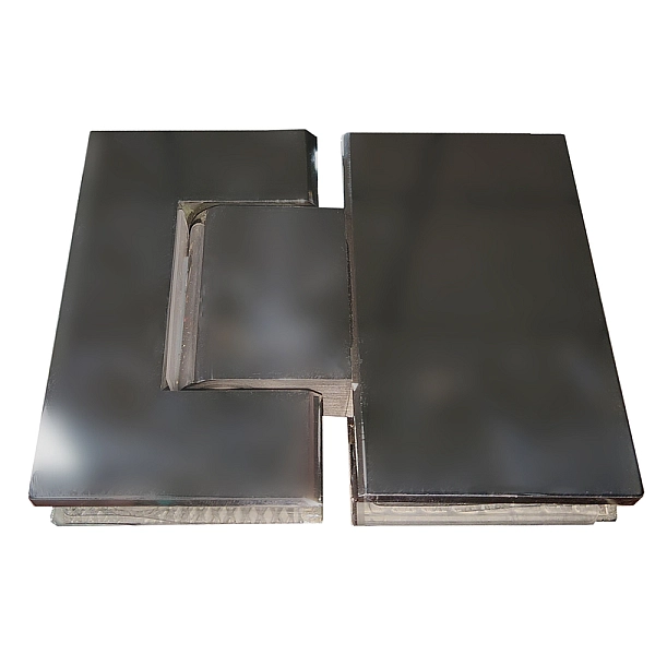 Бічна стінка до кабіни Koer SR SW04-90x200-TR-07 прозоре скло Easy Clean 10мм, графіт (KR5391) - Фото - 29