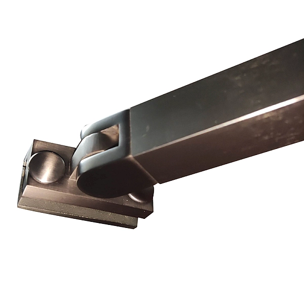 Бічна стінка до кабіни Koer SR SW04-90x200-TR-07 прозоре скло Easy Clean 10мм, графіт (KR5391) - Фото - 40