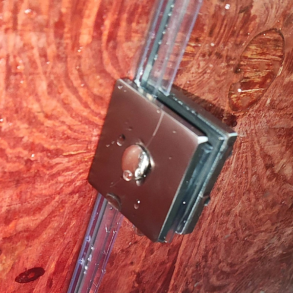 Бічна стінка до кабіни Koer SR SW04-90x200-TR-07 прозоре скло Easy Clean 10мм, графіт (KR5391) - Фото - 18