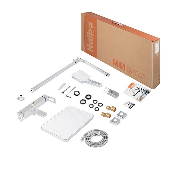 Душова колона зі змішувачем Haiba KANT 009-J (HB9604) - Фото - 9