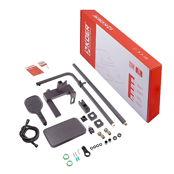 Душова колона зі змішувачем Koer KB-56031-05, 3 функції (KR5439) - Фото - 11