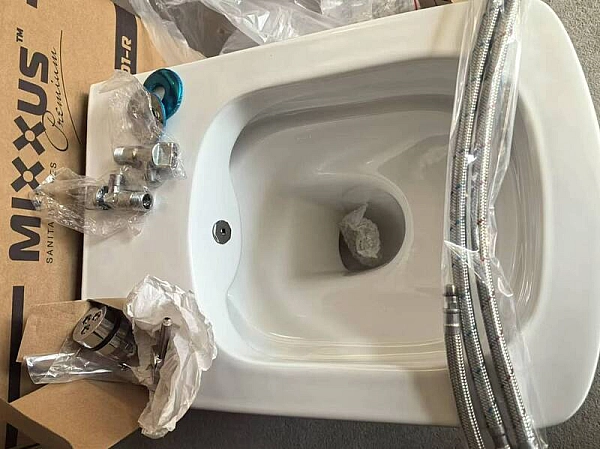 Унітаз-біде підвісний Mixxus Premium QUADRO-1301-R 510x350x345mm система змиву RIMLESS (MP6658) - Фото - 9