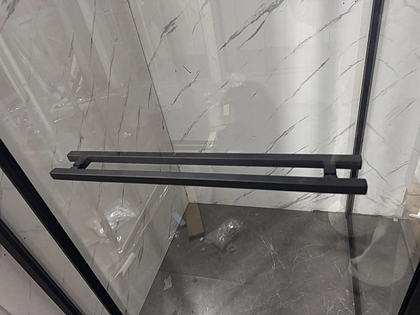 Душова кабіна без піддону Mixxus Premium Quadro SC01-90x90x195-TR Black прозоре скло 6мм (MI8292) - Фото - 22