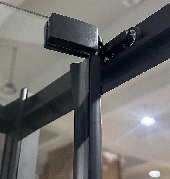 Душова кабіна без піддону Mixxus Premium Quadro SC01-90x90x195-TR Black прозоре скло 6мм (MI8292) - Фото - 31