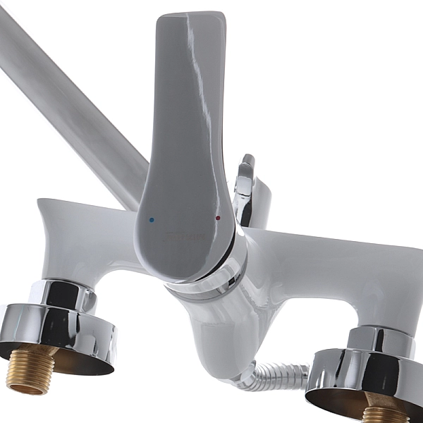 Змішувач для ванни Mixxus Premium Eva 006 Euro Білий (MI5813) - Фото - 3