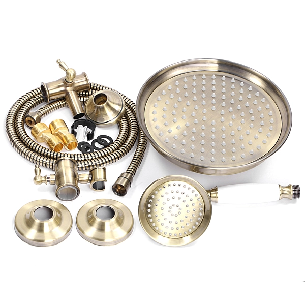 Душова колона зі змішувачем Бронзова Mixxus Premium Vintage 009-J (MI2865) - Фото - 3