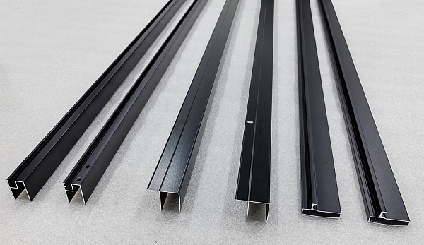 Двері в нішу Mixxus Premium DIVERSE SD01-160x185-TR Black прозоре скло 5мм (MI6879) - Фото - 3