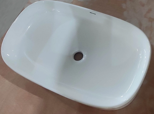 Раковина накладна Mixxus Premium BEVEL-0105 610х375х120mm (MP6524) - Фото - 5