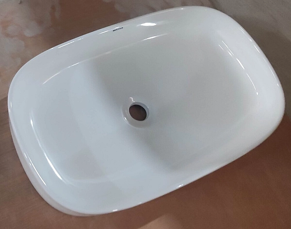 Раковина накладна Mixxus Premium BEVEL-0105 610х375х120mm (MP6524) - Фото - 3