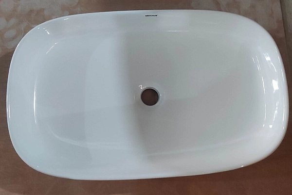 Раковина накладна Mixxus Premium BEVEL-0105 610х375х120mm (MP6524) - Фото - 2