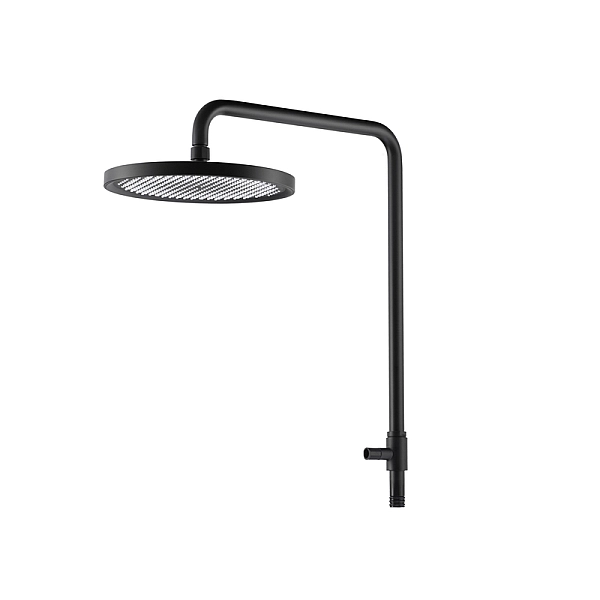 Душова колонна з термостатичним змішувачем Koer KB-57029-05 3 функції, колір чорний (KR5491) - Фото - 9