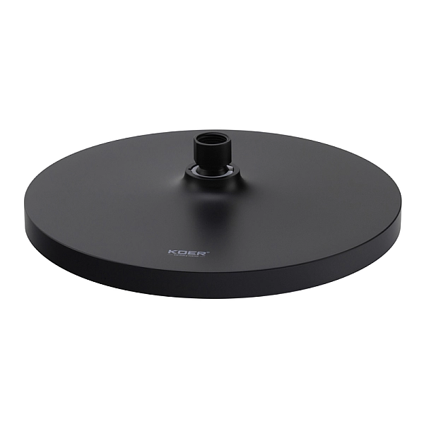 Душова колонна з термостатичним змішувачем Koer KB-57029-05 3 функції, колір чорний (KR5491) - Фото - 2