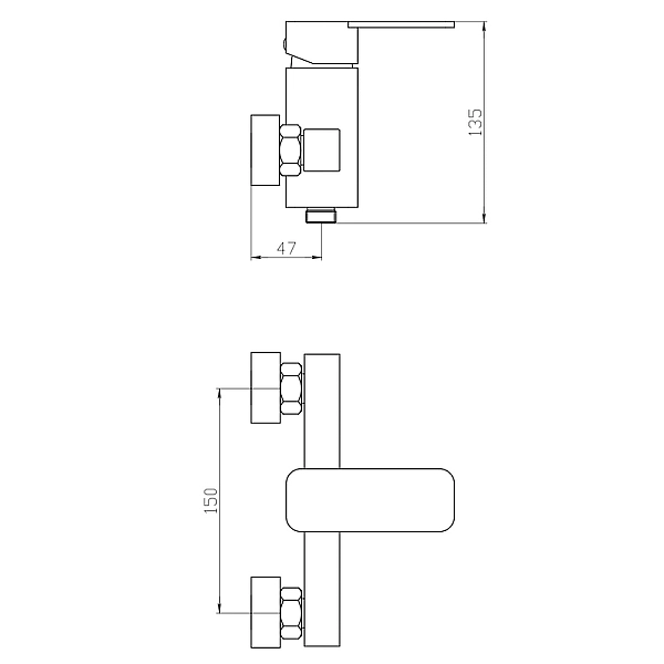 Змішувач для душа Mixxus Relax 003 (MI6251) - Фото - 4