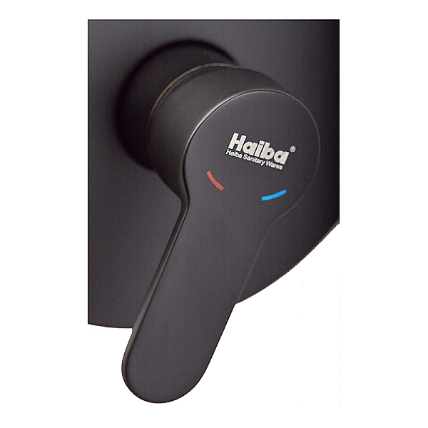 Змішувач для душу Haiba Amanda 003 (Inner) Black (HB3956) - Фото - 6