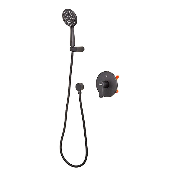 Змішувач для душу Haiba Amanda 003 (Inner) Black (HB3956) - Фото - 5