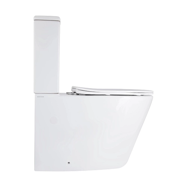 Унітаз-компакт Mixxus BEVEL-0404-T3 660х360х800mm, система змиву TORNADO 3.0 (MI6726) - Фото - 4